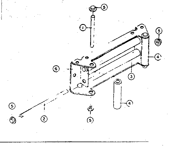 Roller type fairlead
