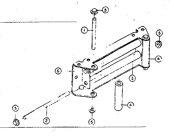 Roller type fairlead