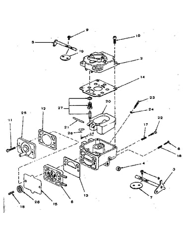 Carburetor (with integral fuel pump) (142-0660)