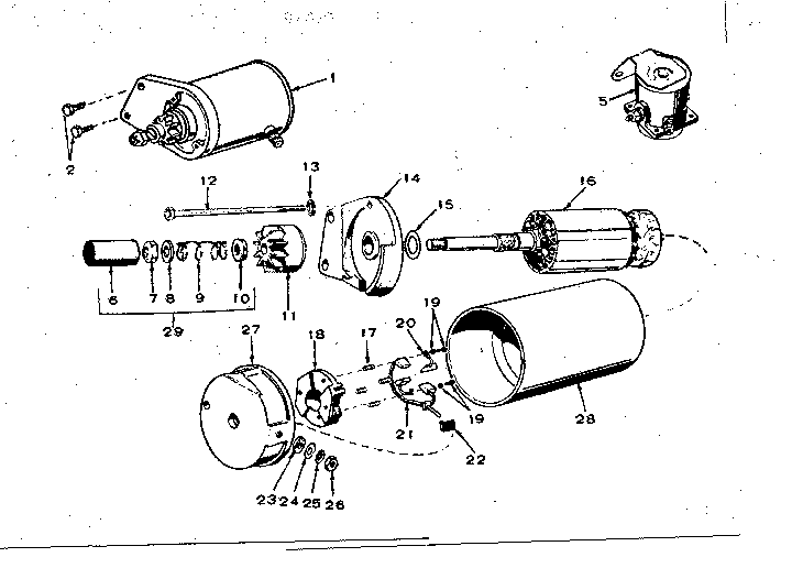Starter motor