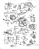Cylinder, crankshaft and engine base group