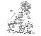 Briggs & Stratton 402707-0186-01 air cleaner and carburetor diagram