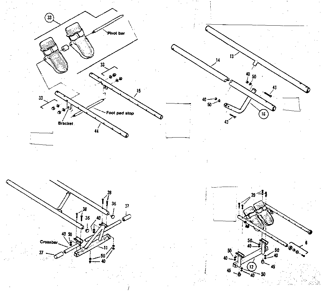 Footrest assembly