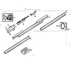 Craftsman 13953210 rail assembly diagram
