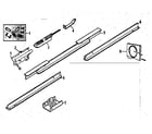 Craftsman 13953110 rail assembly diagram
