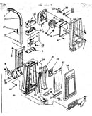 Handle and bag housing