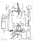 Handle and bag housing