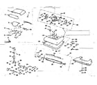 Kenmore 1753550182 nozzle and motor assembly diagram