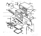 Kenmore 5648773581 cabinet parts diagram