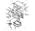 Kenmore 5878742580 cabinet parts diagram