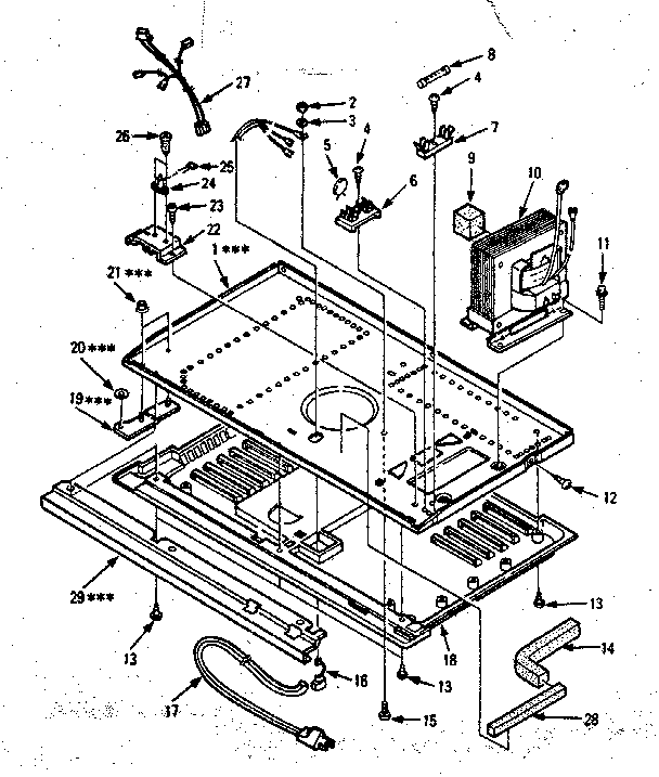 MICROWAVE PARTS