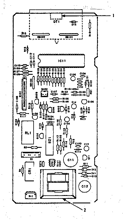 POWER AND CONTROL CIRCUIT BOARD