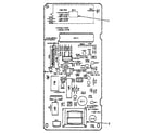 Kenmore 5658762880 power and control circuit board diagram