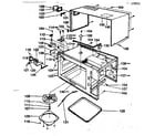 Kenmore 7218783580 cabinet parts diagram