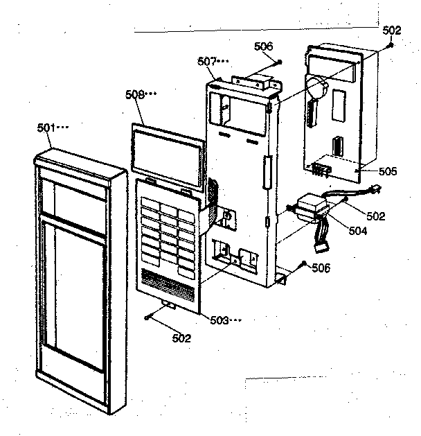 Control panel parts