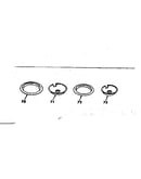 Optional porcelain pan and chrome ring kit no. 8067120