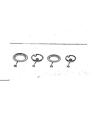 Optional porcelain pan and chrome ring kit no. 8067120