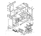 Kenmore 6289468214 body assembly diagram
