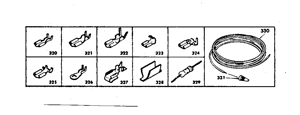Wiring and wiring terminals