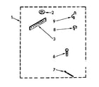 Kenmore 11082427300 miscellaneous parts diagram