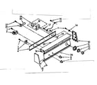 Kenmore 11082427300 console panel parts diagram