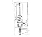 Kenmore 11082427700 brake and drive tube parts diagram
