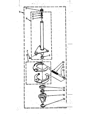 Brake and drive tube parts
