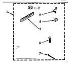 Kenmore 11082670700 miscellaneous parts diagram