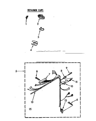 Wiring harness parts