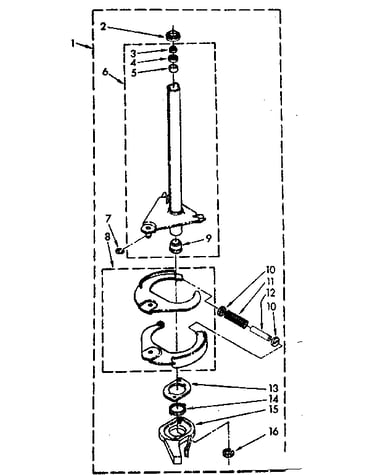 Brake and drive tube parts
