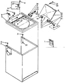 Top and cabinet parts
