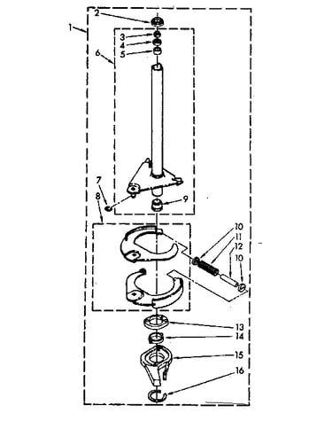 Brake and drive tube
