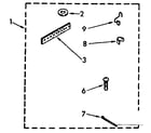 Kenmore 11082670610 miscellaneous parts diagram