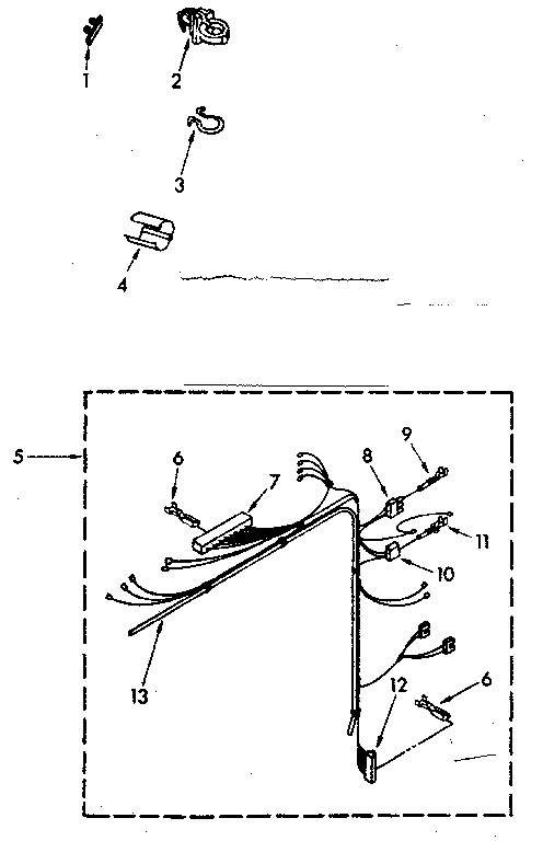 Wiring harness parts