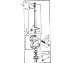 Kenmore 11082670610 brake and drive tube parts diagram
