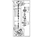 Kenmore 11082670710 gearcase parts diagram