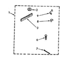 Kenmore 11082672300 miscellaneous parts diagram