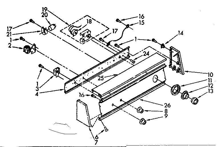 Console panel parts