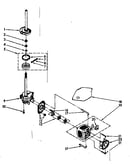 Brake, clutch, gearcase, motor and pump parts
