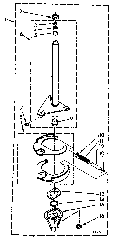 Brake and drive tube parts