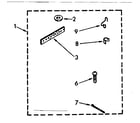 Kenmore 11082671810 miscellaneous parts diagram