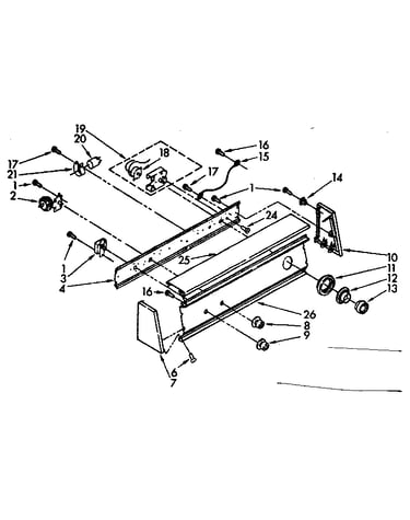 Console panel parts