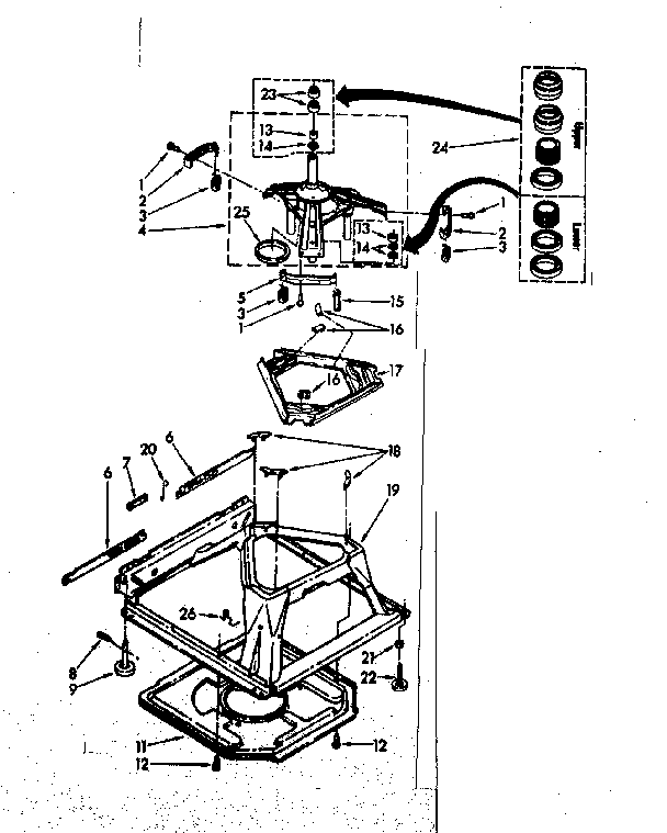 MACHINE BASE PARTS