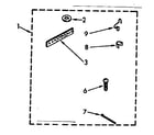 Kenmore 11082671700 micellaneous parts diagram