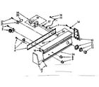 Kenmore 11082671700 console panel parts diagram