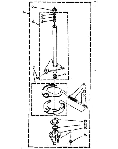 Brake and drive tube parts