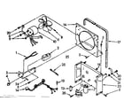 Kenmore 106856410 air flow and control parts diagram