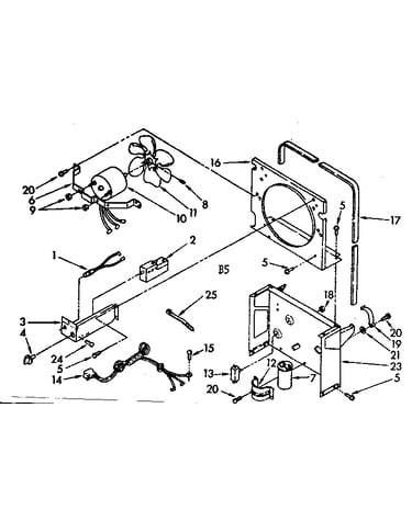 Air flow and control parts