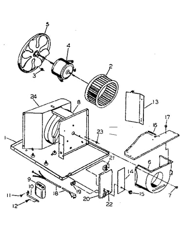 Electrical system and air handling parts