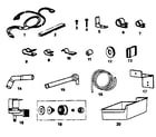 Kenmore 2538671890 ice maker installation parts kit #8085b diagram